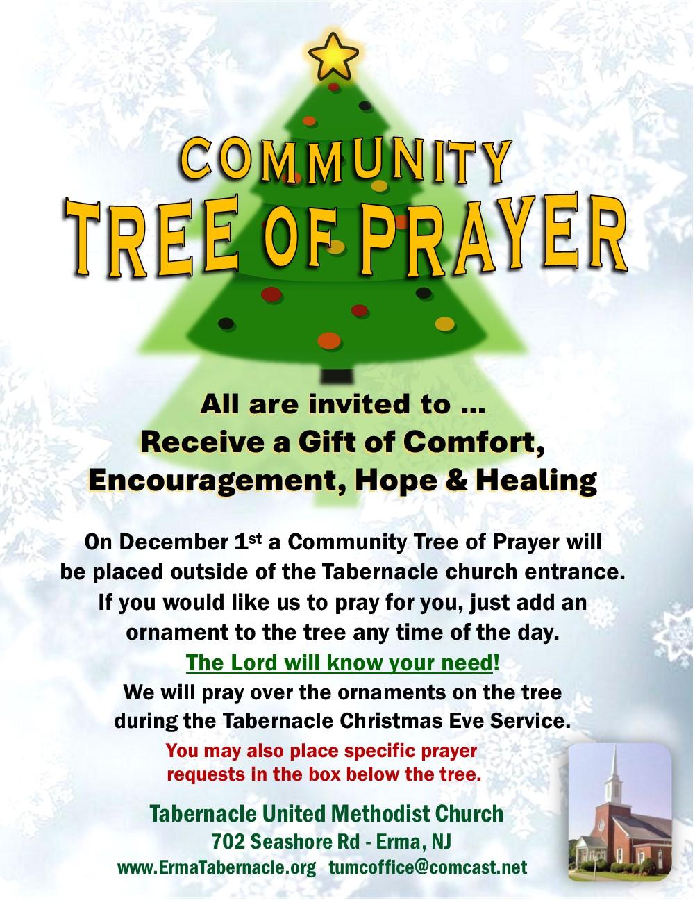 COMMUNITY TREE OF PRAYER